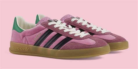 pink adidas samba gucci